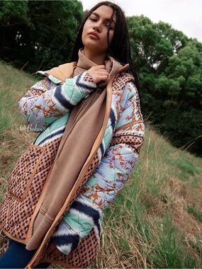NEW Free People Pria Printed Packable Puffer
Jacket